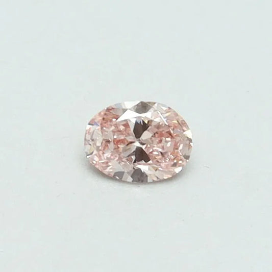 0.13ct Oval Lab Grown Diamond (Colour Fancy Intense Pink, Clarity VS2, IGI Certified)