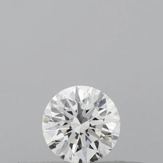 0.16ct Round Lab Grown Diamond (Colour D, Clarity VS2, Cut ID, IGI Certified)