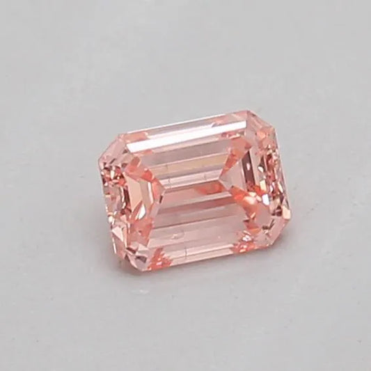 0.17ct Emerald Lab Grown Diamond (Colour Fancy Intense Pink, Clarity VS2, IGI Certified)