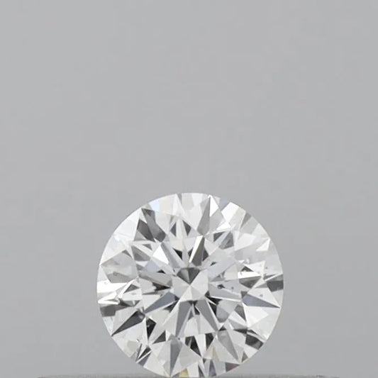0.17ct Round Lab Grown Diamond (Colour D, Clarity SI1, Cut ID, IGI Certified)