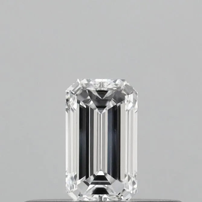 0.22ct Emerald Lab Grown Diamond (Colour D, Clarity VS1, IGI Certified)