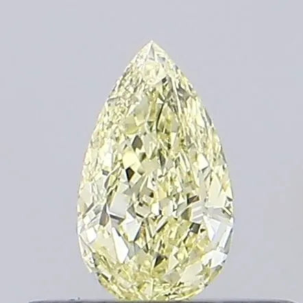 0.24ct Pear Lab Grown Diamond (Colour Fancy Yellow, Clarity VVS2, IGI Certified)