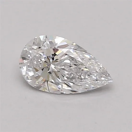 0.35ct Pear Lab Grown Diamond (Colour D, Clarity IF, Cut EX, IGI Certified)