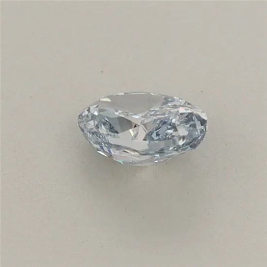 0.39ct Oval Lab Grown Diamond (Colour Fancy Intense Blue, Clarity VVS2, IGI Certified)