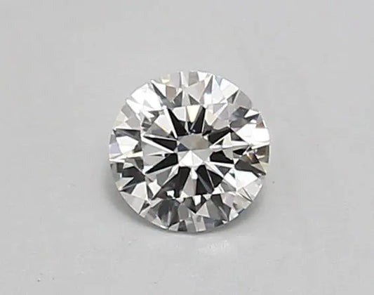 0.39ct Round Lab Grown Diamond (Colour D, Clarity VVS1, Cut EX, IGI Certified)