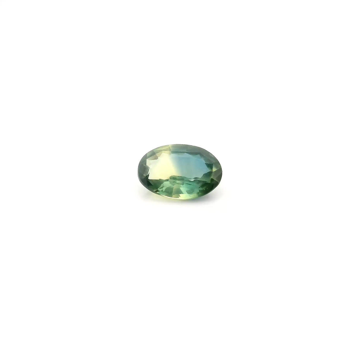 0.46ct Oval Natural Sapphire (Colour Green, Clarity Eye Clean, Cut Faceted)