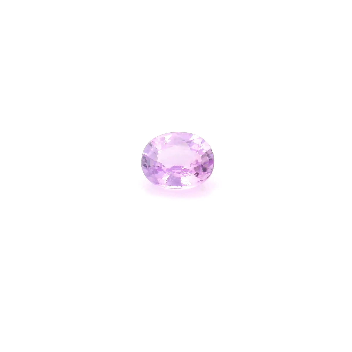 0.50ct Oval Natural Sapphire (Colour Pink, Clarity Eye Clean, Cut Faceted)