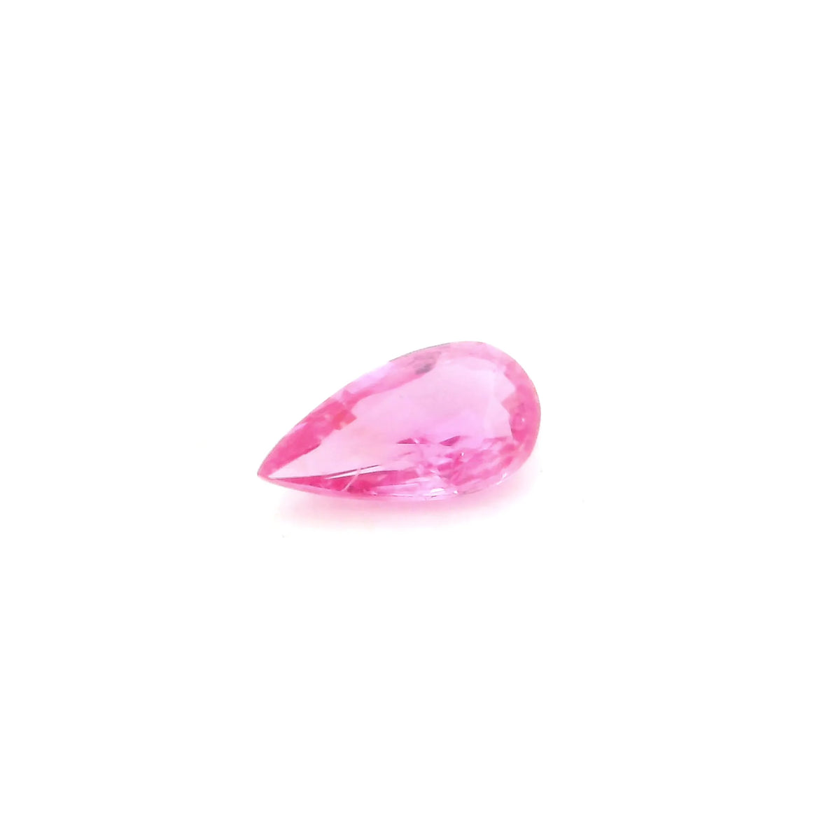 0.54ct Pear Natural Sapphire (Colour Pink, Clarity Slightly Included, Cut Faceted)