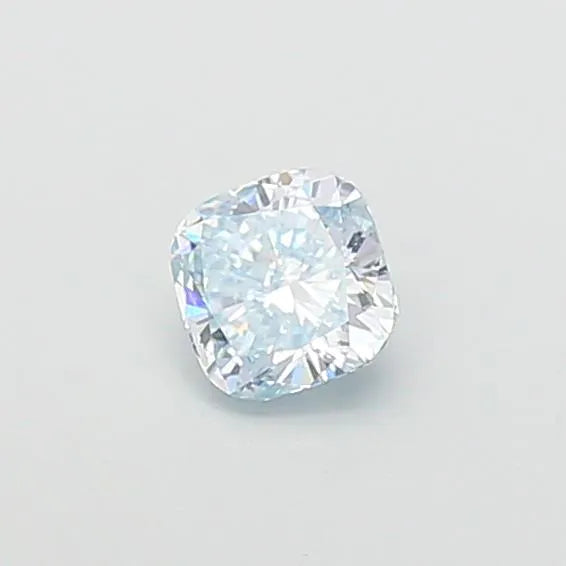 0.61ct Cushion modified Lab Grown Diamond (Colour Fancy Blue, Clarity VVS2, IGI Certified)