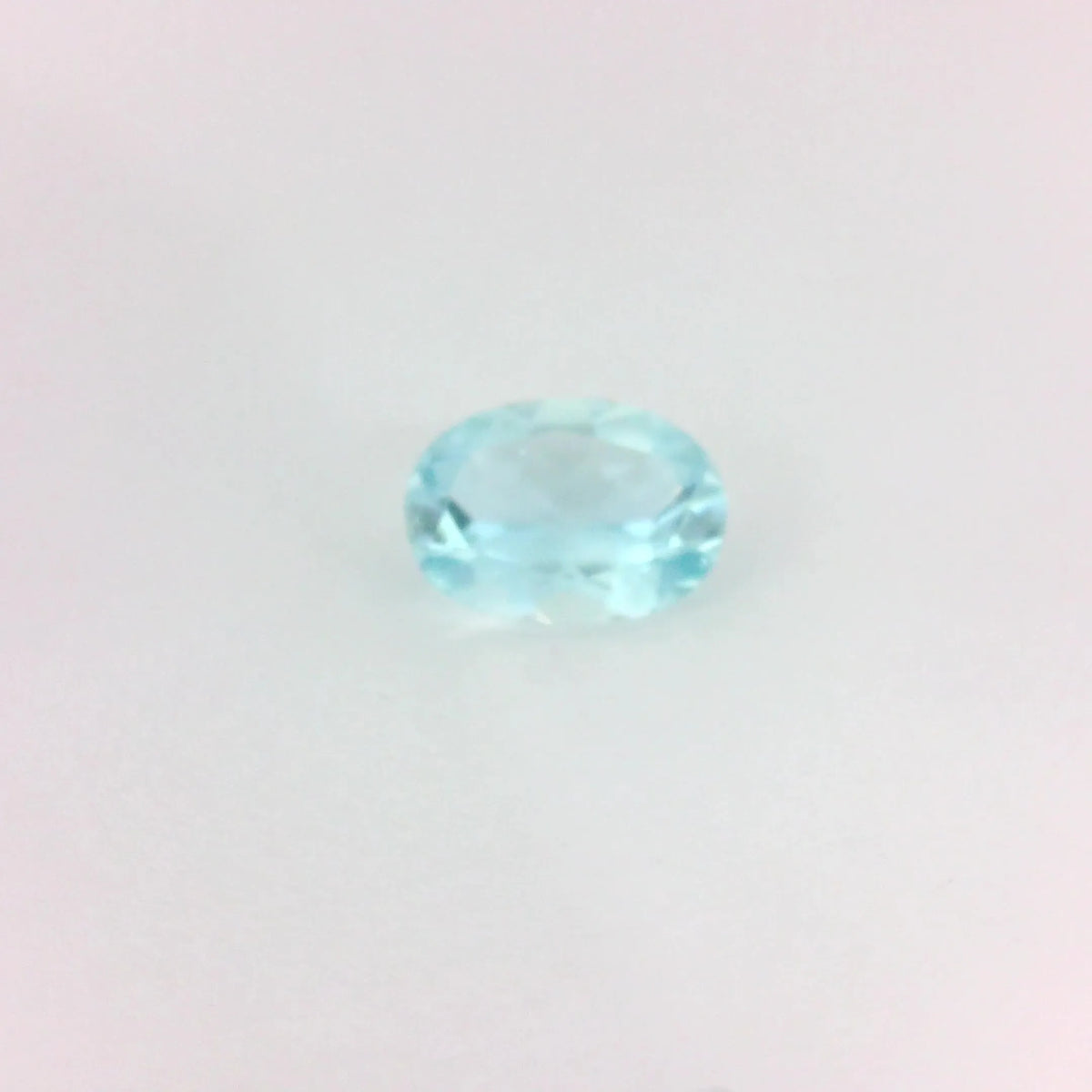 0.65ct Oval Natural Aquamarine (Colour Blue, Clarity Eye Clean, Cut Faceted)