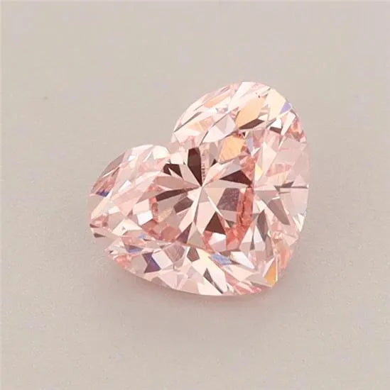 0.75ct Heart Lab Grown Diamond (Colour Fancy Intense Pink, Clarity VS2, IGI Certified)