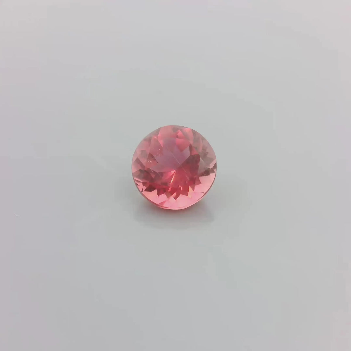 0.82ct Round Natural Tourmaline (Colour Pink, Clarity Slightly Included, Cut Faceted)