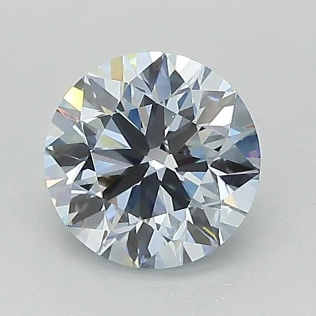 0.95ct Round Lab Grown Diamond (Colour Fancy Blue, Clarity VVS1, Cut ID, IGI Certified)