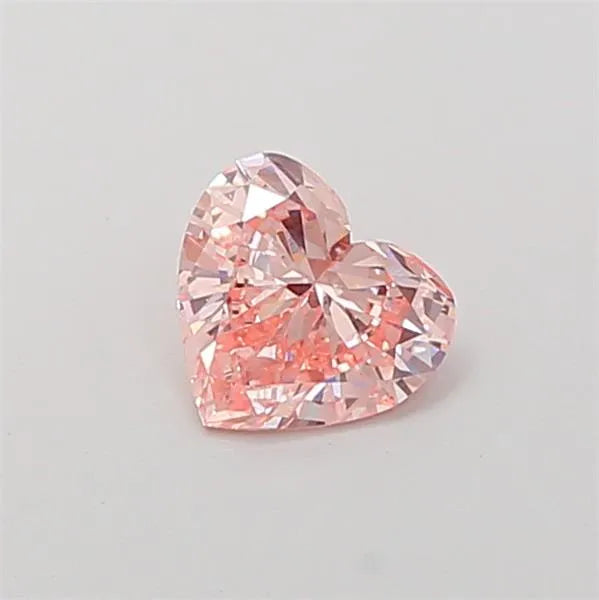 0.96ct Heart Lab Grown Diamond (Colour Fancy Intense Pink, Clarity VS1, IGI Certified)