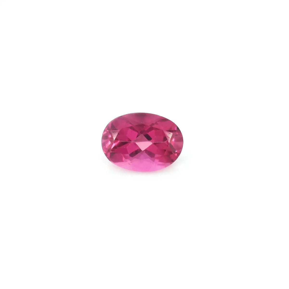 0.98ct Oval Natural Tourmaline (Colour Red, Clarity Eye Clean, Cut Faceted)