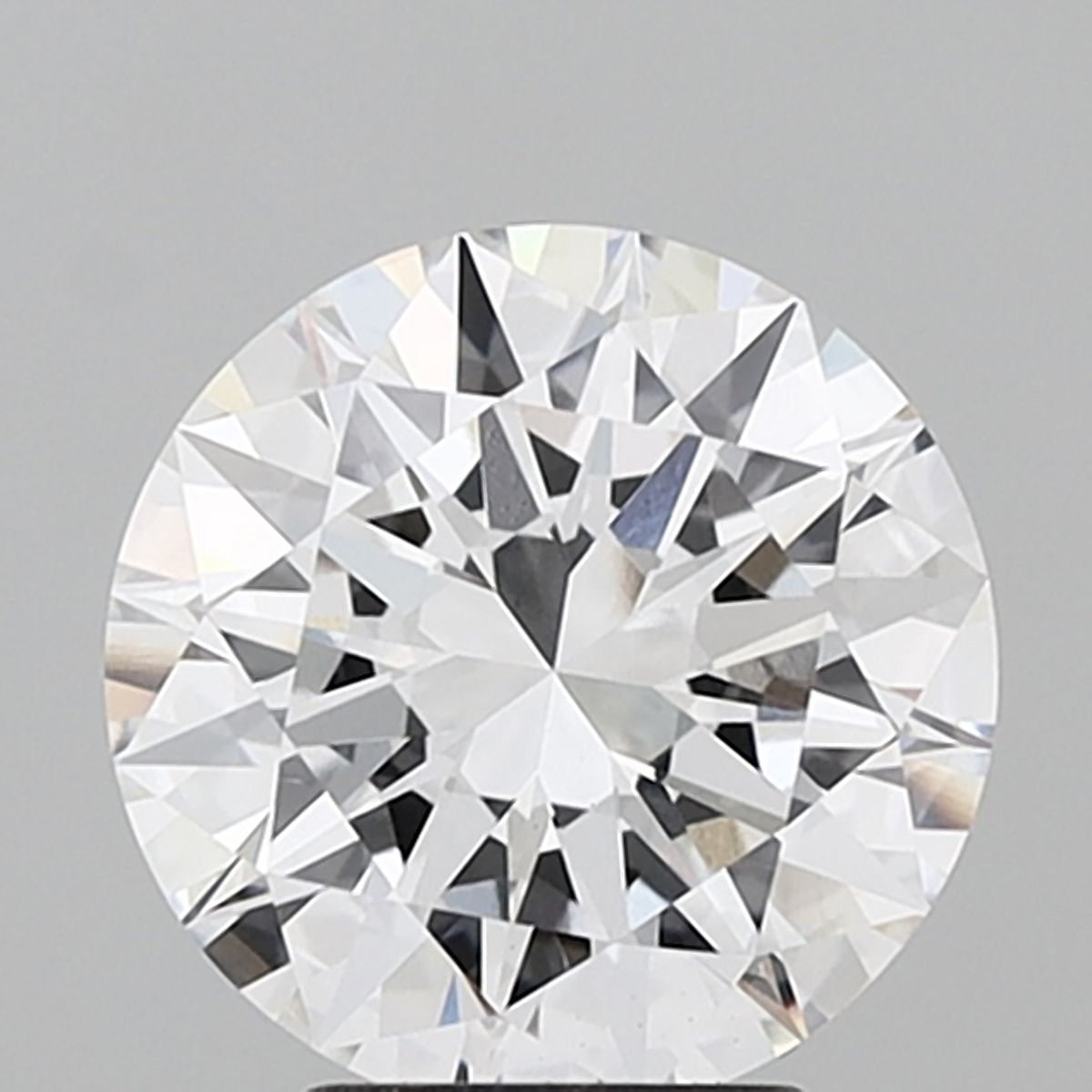 Lab-Grown Round Diamond - 3.54 Carats, D Color, VVS2 Clarity - Certified by IGI - Report Number: LG691531426
