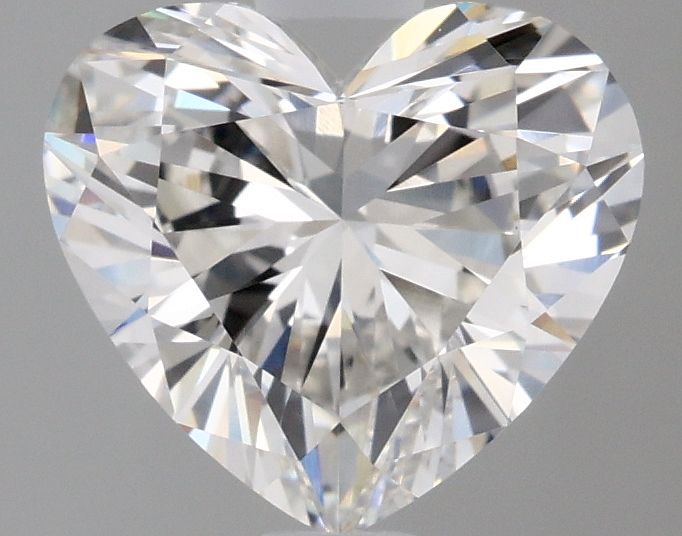 Lab-Grown Heart Diamond - 1.47 Carats, F Color, VVS2 Clarity - Certified by IGI - Report Number: LG645491178