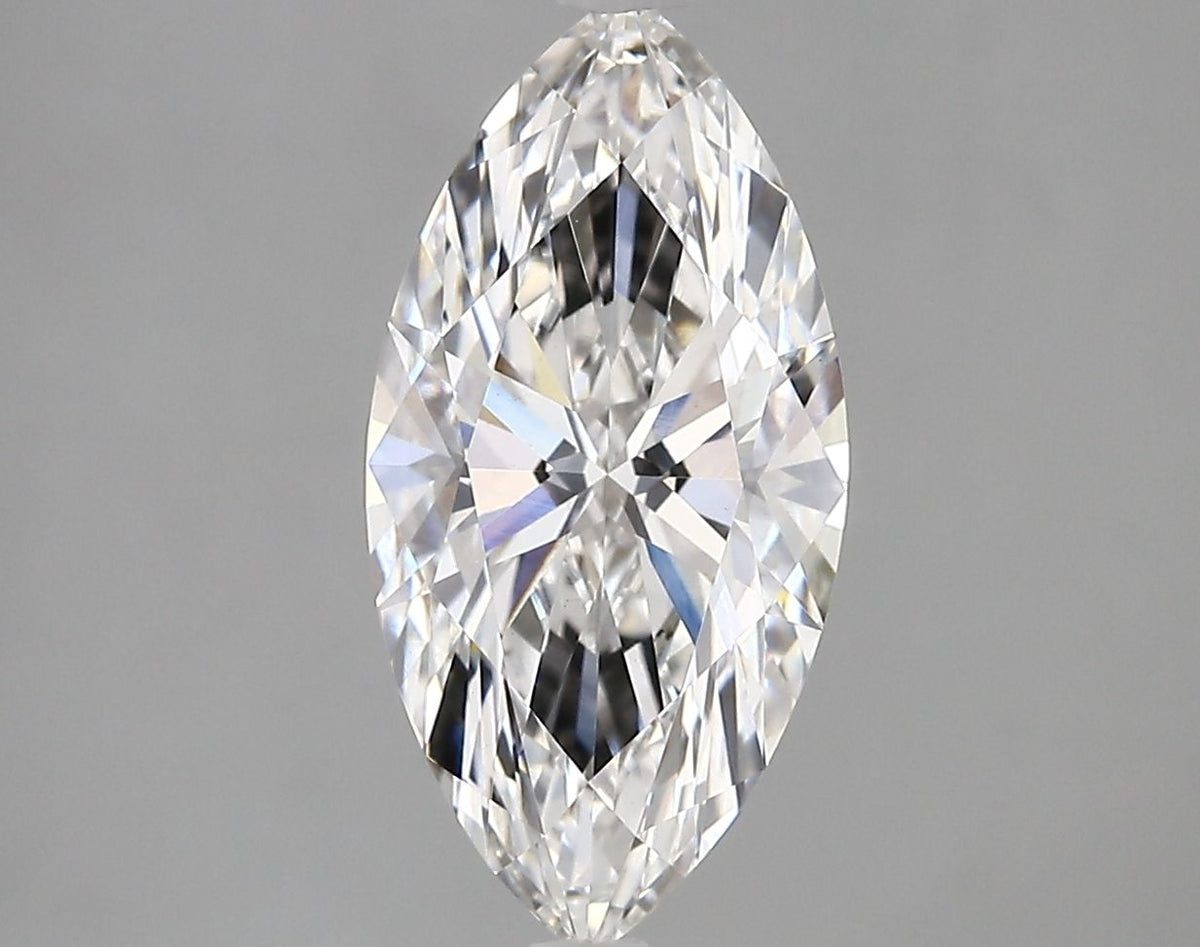 Lab-Grown Marquise Diamond - 2.51 Carats, E Color, VVS2 Clarity - Certified by IGI - Report Number: LG707540881