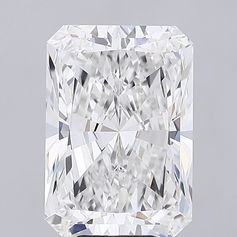 Lab-Grown Radiant Diamond - 8.07 Carats, F Color, VS1 Clarity - Certified by IGI - Report Number: LG612399833