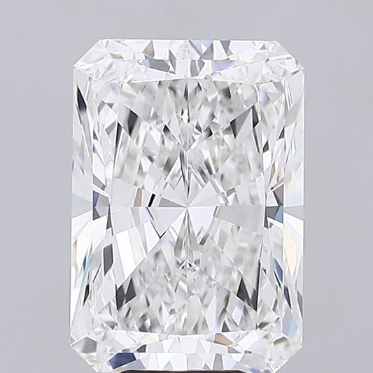 Lab-Grown Radiant Diamond - 8.07 Carats, F Color, VS1 Clarity - Certified by IGI - Report Number: LG612399833