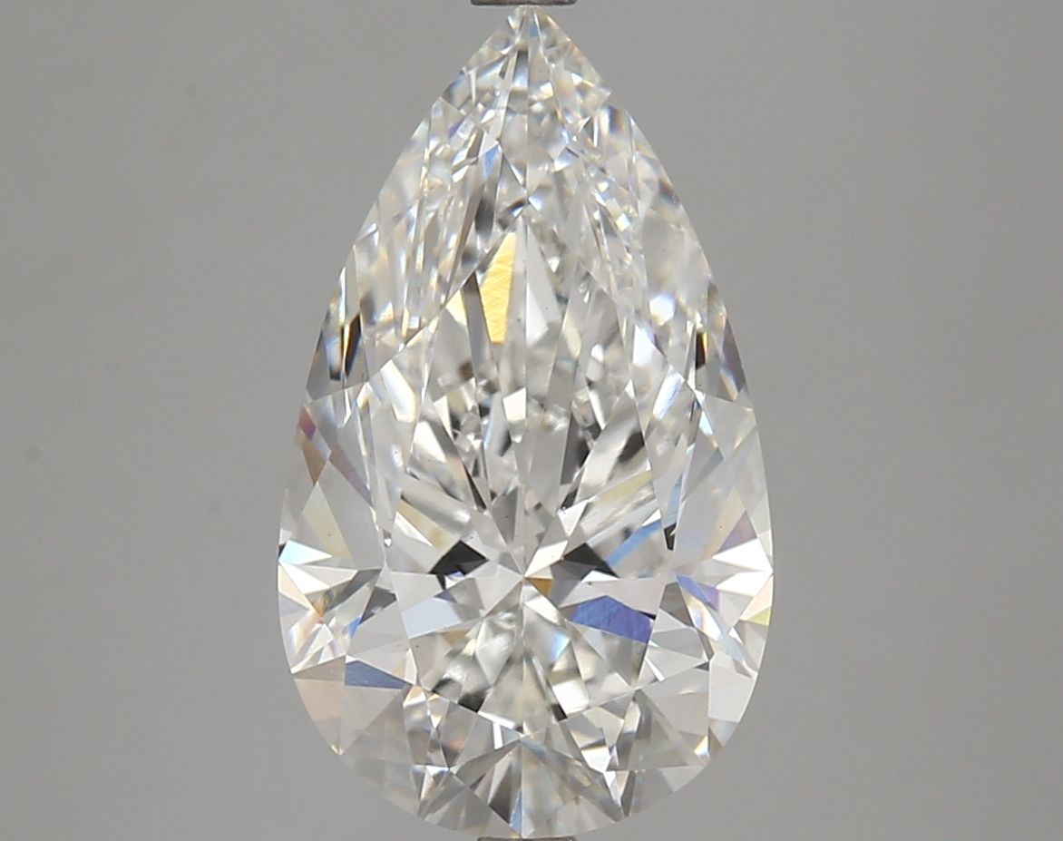 Lab-Grown Pear Diamond - 4.56 Carats, F Color, VS1 Clarity - Certified by IGI - Report Number: LG602312062