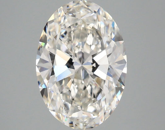 Lab-Grown Oval Diamond - 3.05 Carats, F Color, VVS2 Clarity - Certified by IGI - Report Number: LG685578650