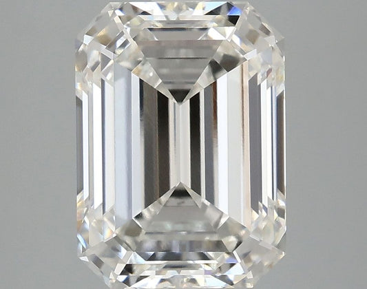 Lab-Grown Emerald Diamond - 4.01 Carats, F Color, VVS2 Clarity - Certified by IGI - Report Number: LG668458906