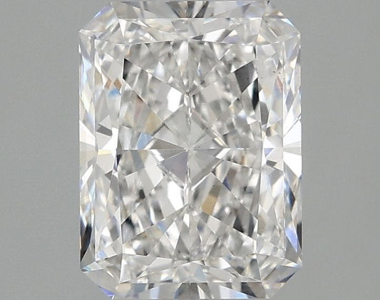 Lab-Grown Radiant Diamond - 1.97 Carats, F Color, VS1 Clarity - Certified by IGI - Report Number: LG687586161