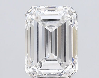 Lab-Grown Emerald Diamond - 7.04 Carats, F Color, VVS2 Clarity - Certified by IGI - Report Number: LG683584120