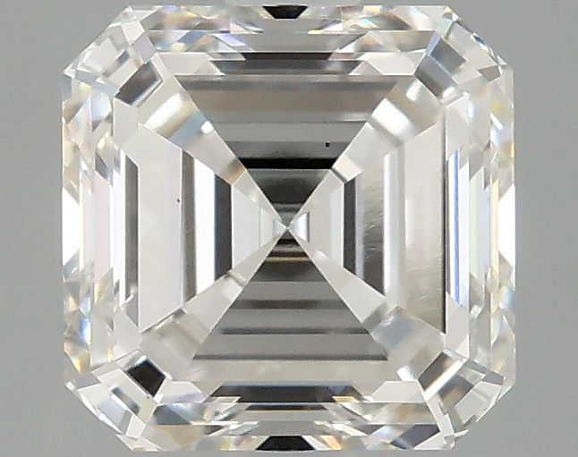 Lab-Grown Asscher Diamond - 2.54 Carats, F Color, VS1 Clarity - Certified by IGI - Report Number: LG675572880