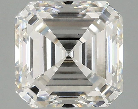 Lab-Grown Asscher Diamond - 2.54 Carats, F Color, VS1 Clarity - Certified by IGI - Report Number: LG675572880