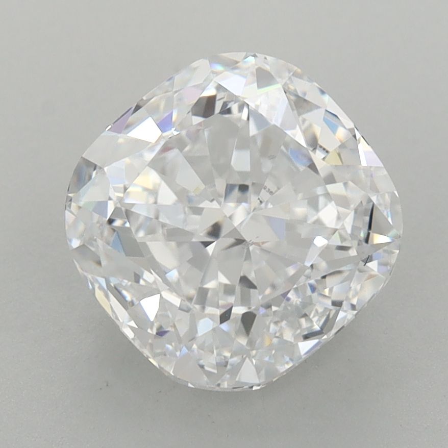 Lab-Grown Cushion Diamond - 3.51 Carats, D Color, VS2 Clarity - Certified by IGI - Report Number: LG561293678