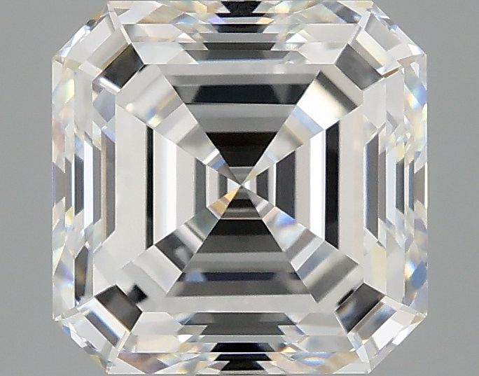 Lab-Grown Asscher Diamond - 3.02 Carats, E Color, VVS2 Clarity - Certified by IGI - Report Number: LG678503048