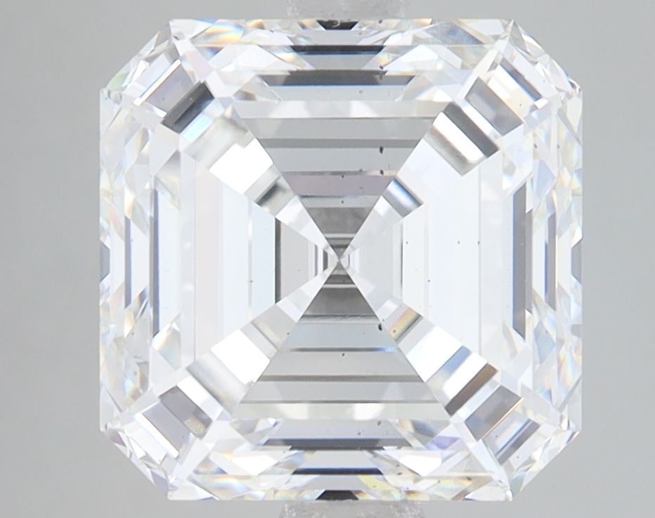 Lab-Grown Asscher Diamond - 5.03 Carats, F Color, VS2 Clarity - Certified by IGI - Report Number: LG713598472