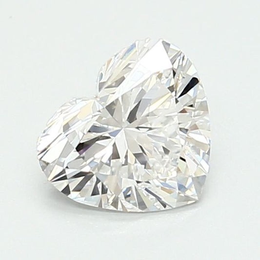 Lab-Grown Heart Diamond - 0.98 Carats, D Color, VS1 Clarity - Certified by IGI - Report Number: LG636472495