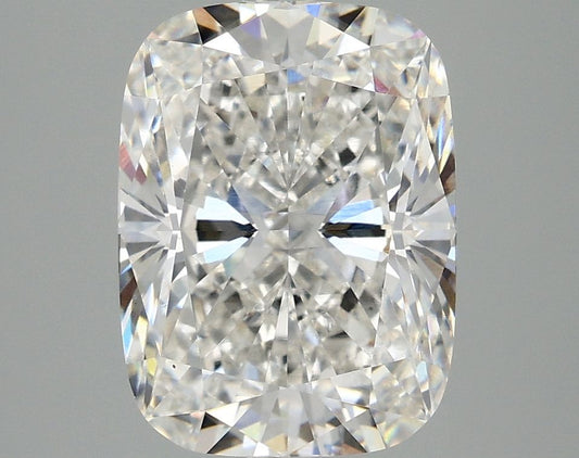 Lab-Grown Cushion Diamond - 4.09 Carats, F Color, VS1 Clarity - Certified by IGI - Report Number: LG675568940