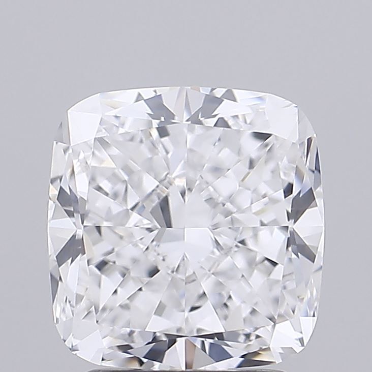 Lab-Grown Cushion Diamond - 3.01 Carats, D Color, VVS2 Clarity - Certified by IGI - Report Number: LG689530729