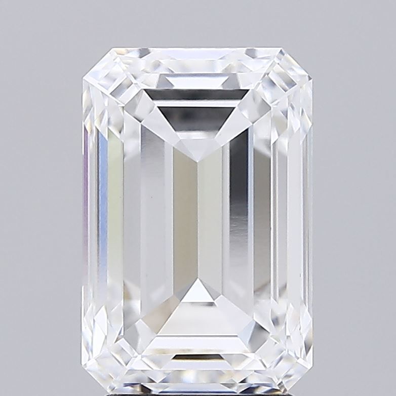 Lab-Grown Emerald Diamond - 3.52 Carats, D Color, VVS2 Clarity - Certified by IGI - Report Number: LG671462552