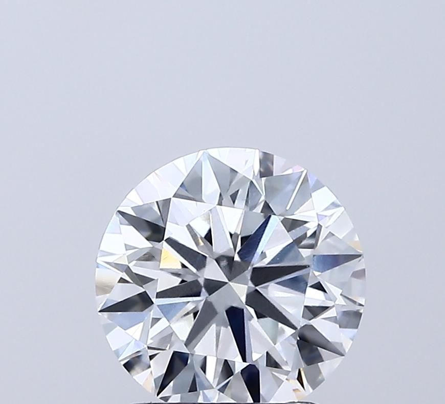 Lab-Grown Round Diamond - 2.0 Carats, E Color, VVS2 Clarity - Certified by IGI - Report Number: LG692508739