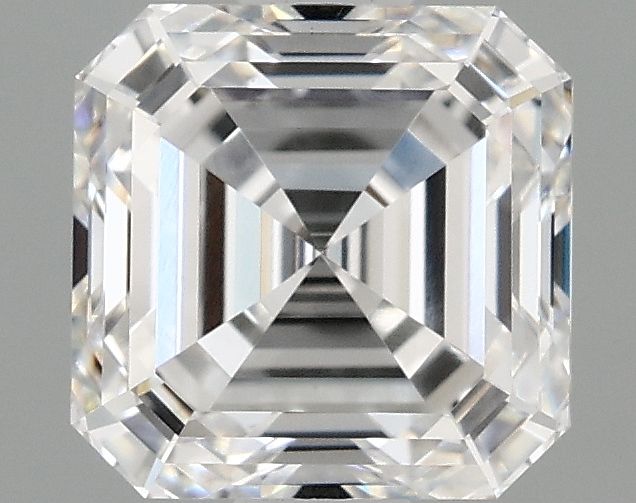 Lab-Grown Asscher Diamond - 1.08 Carats, D Color, VS1 Clarity - Certified by IGI - Report Number: LG689591890