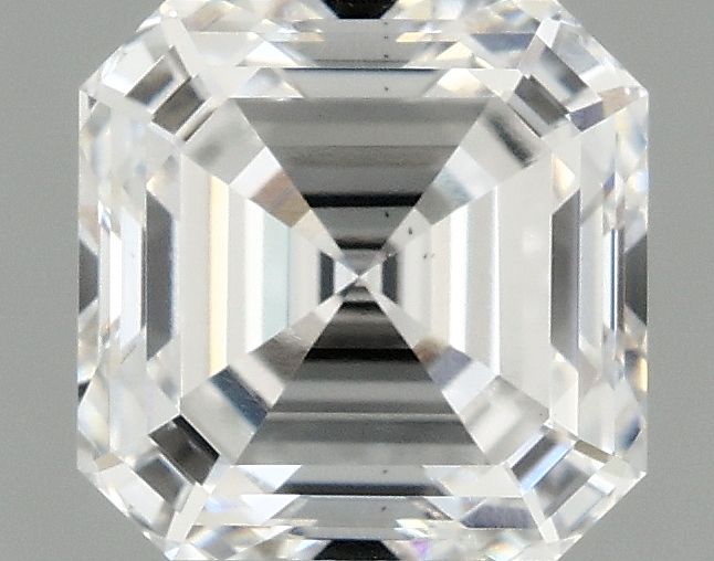 Lab-Grown Asscher Diamond - 1.1 Carats, D Color, VS2 Clarity - Certified by IGI - Report Number: LG696511231