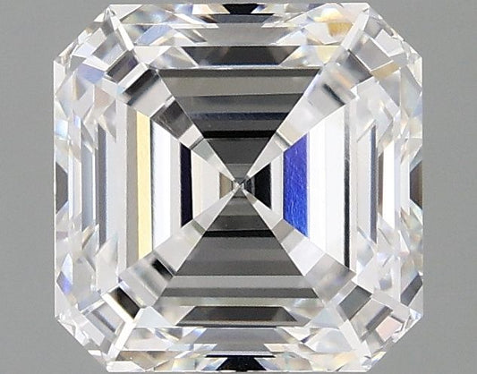 Lab-Grown Asscher Diamond - 1.57 Carats, D Color, VS2 Clarity - Certified by IGI - Report Number: LG687570030