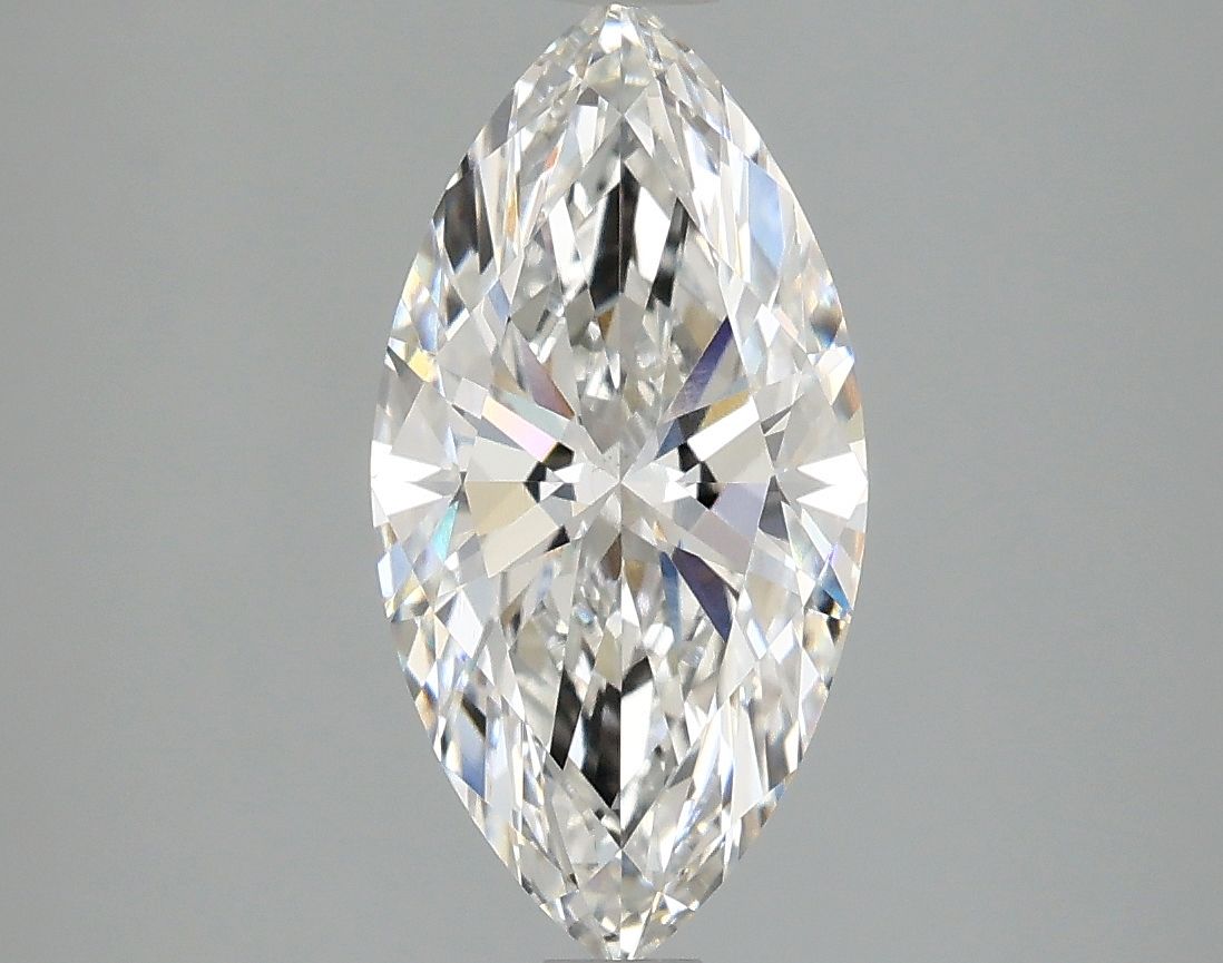 Lab-Grown Marquise Diamond - 1.97 Carats, F Color, VVS2 Clarity - Certified by IGI - Report Number: LG667450997