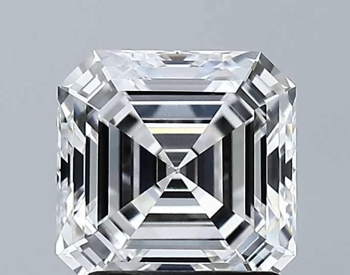 Lab-Grown Asscher Diamond - 1.86 Carats, D Color, VVS2 Clarity - Certified by GIA - Report Number: 1503528110