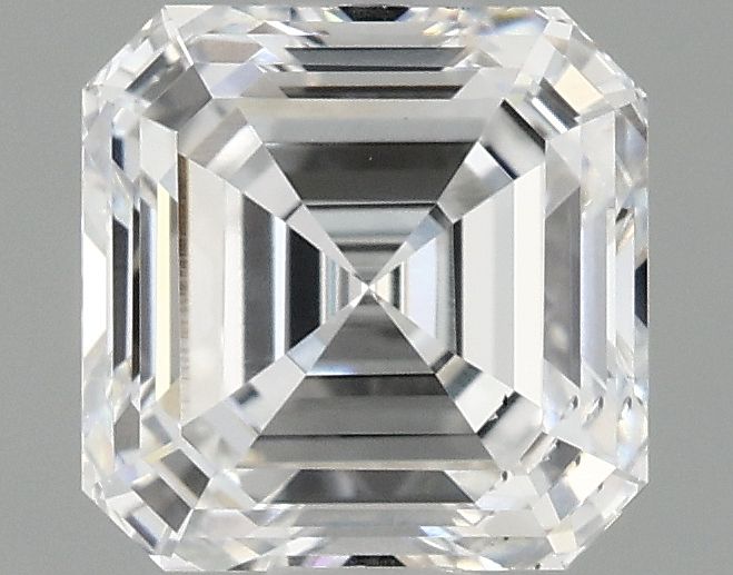 Lab-Grown Asscher Diamond - 1.01 Carats, D Color, VS2 Clarity - Certified by IGI - Report Number: LG689579385