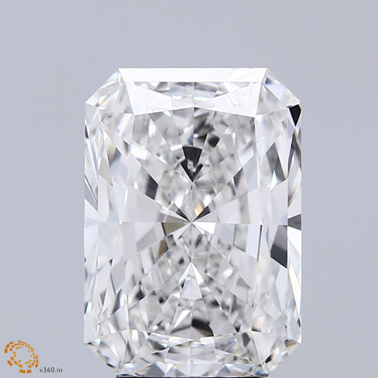 Lab-Grown Radiant Diamond - 4.03 Carats, F Color, VVS2 Clarity - Certified by IGI - Report Number: LG710570148