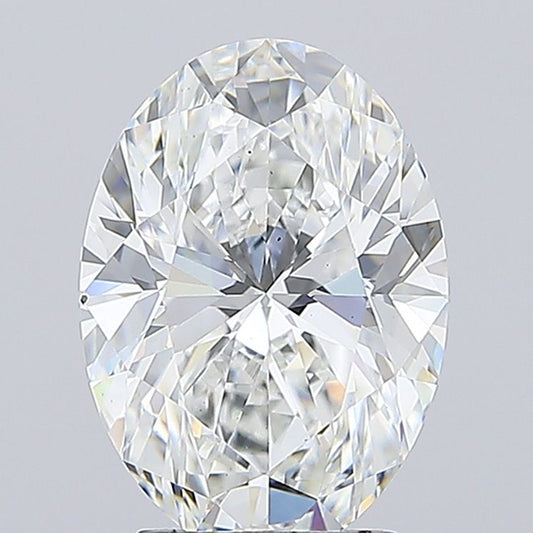 Lab-Grown Oval Diamond - 3.5 Carats, E Color, VS2 Clarity - Certified by IGI - Report Number: LG712507032