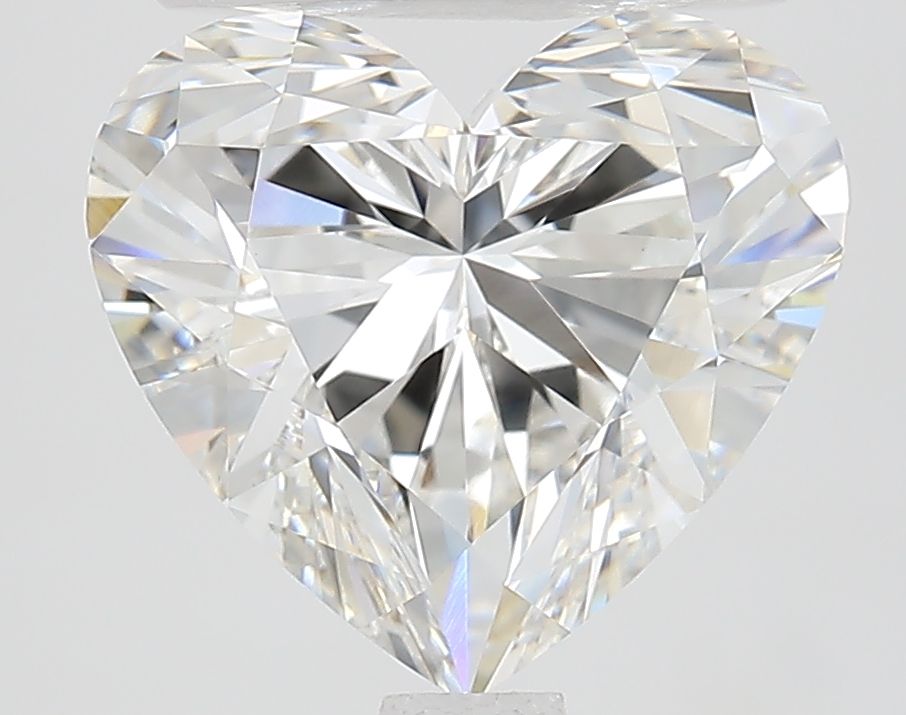 Lab-Grown Heart Diamond - 2.52 Carats, F Color, VVS2 Clarity - Certified by IGI - Report Number: LG651470186
