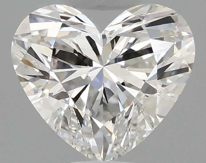 Lab-Grown Heart Diamond - 0.96 Carats, F Color, VS1 Clarity - Certified by IGI - Report Number: LG687560238