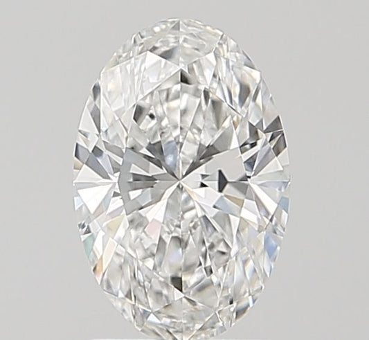 Lab-Grown Oval Diamond - 1.52 Carats, E Color, VVS2 Clarity - Certified by IGI - Report Number: LG695522330
